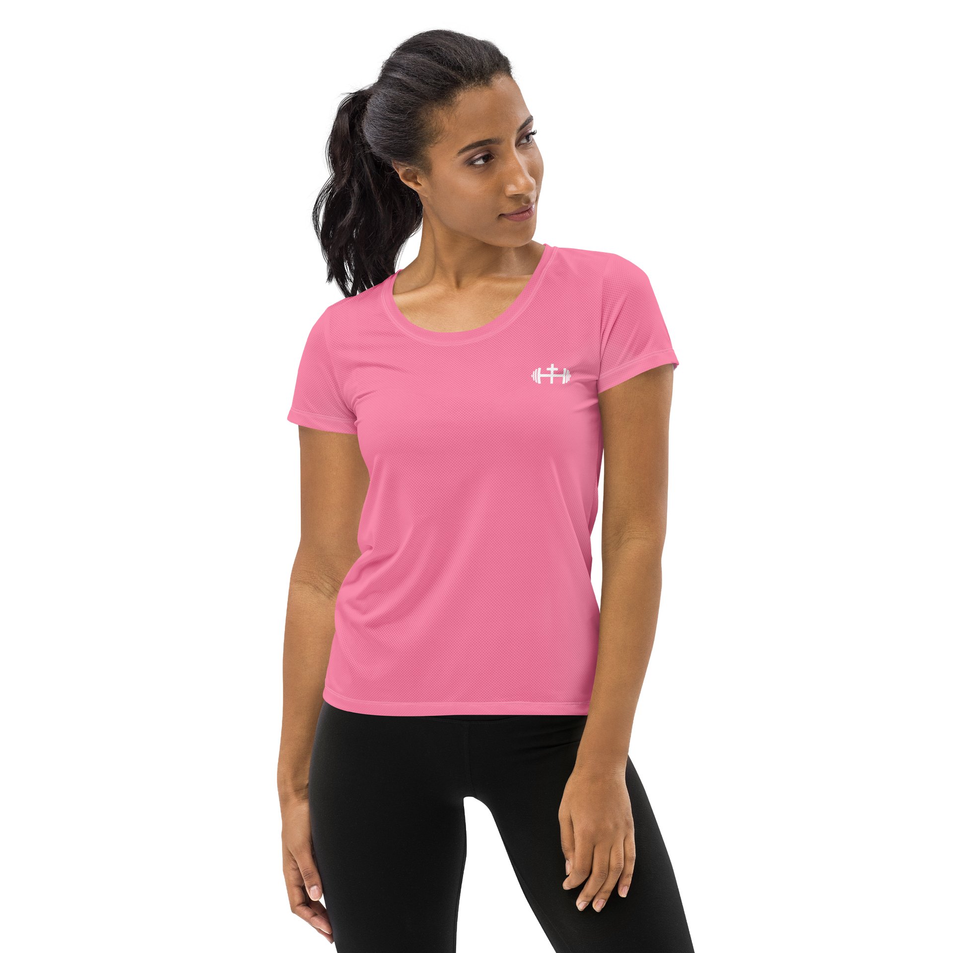His House Womens Performance T-Shirt - Pink product image (1)
