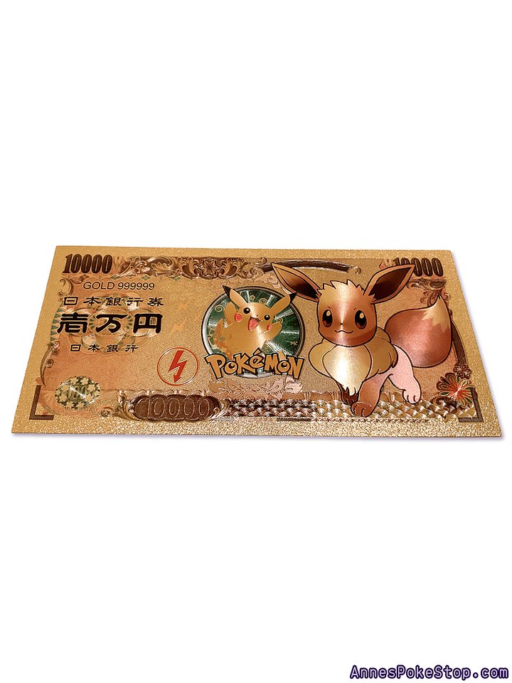 24k Banknote Collectable - Eeveelutions product image (1)