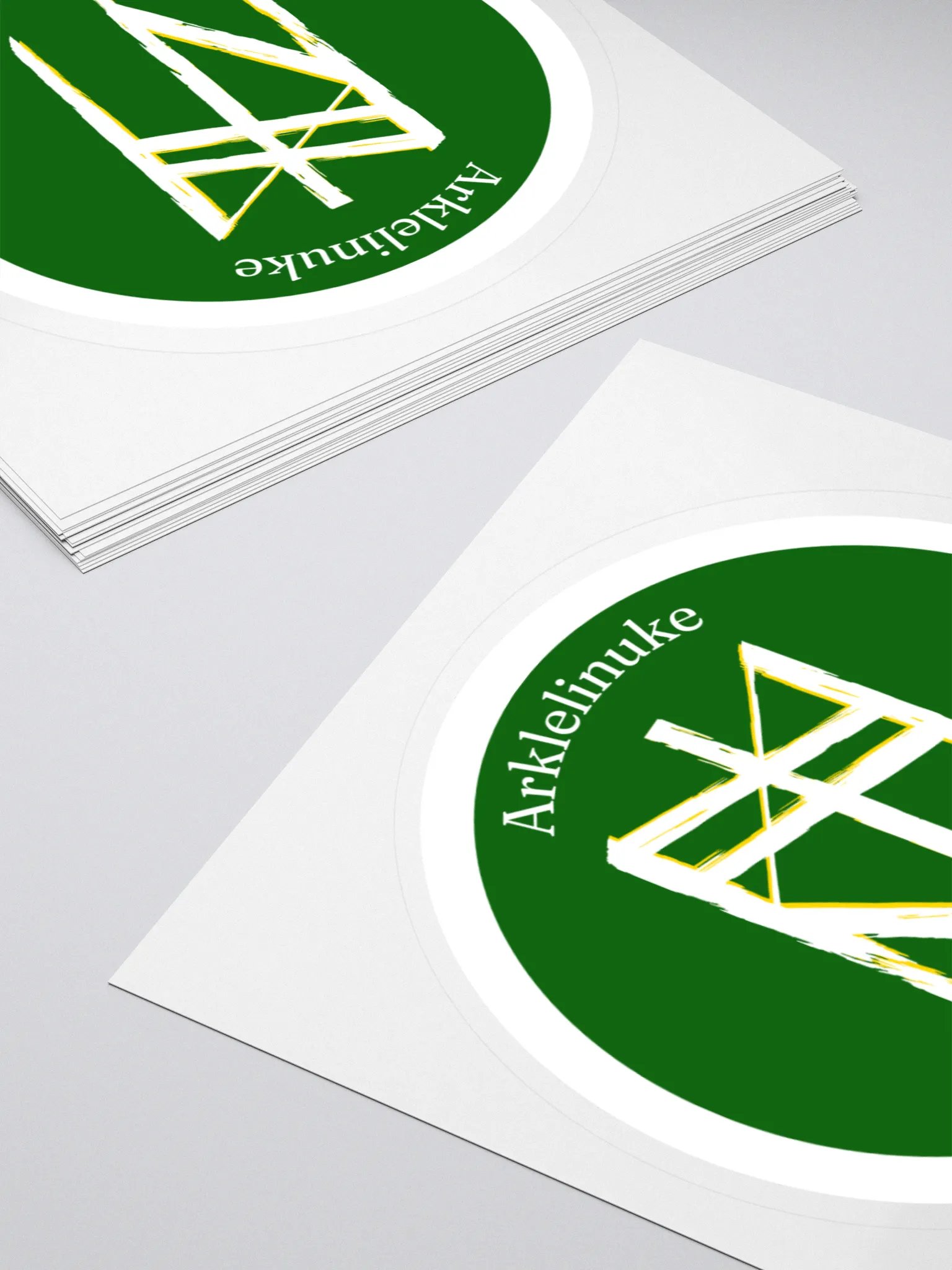 Arklelinuke Rune Kiss Cut Stickers product image (4)