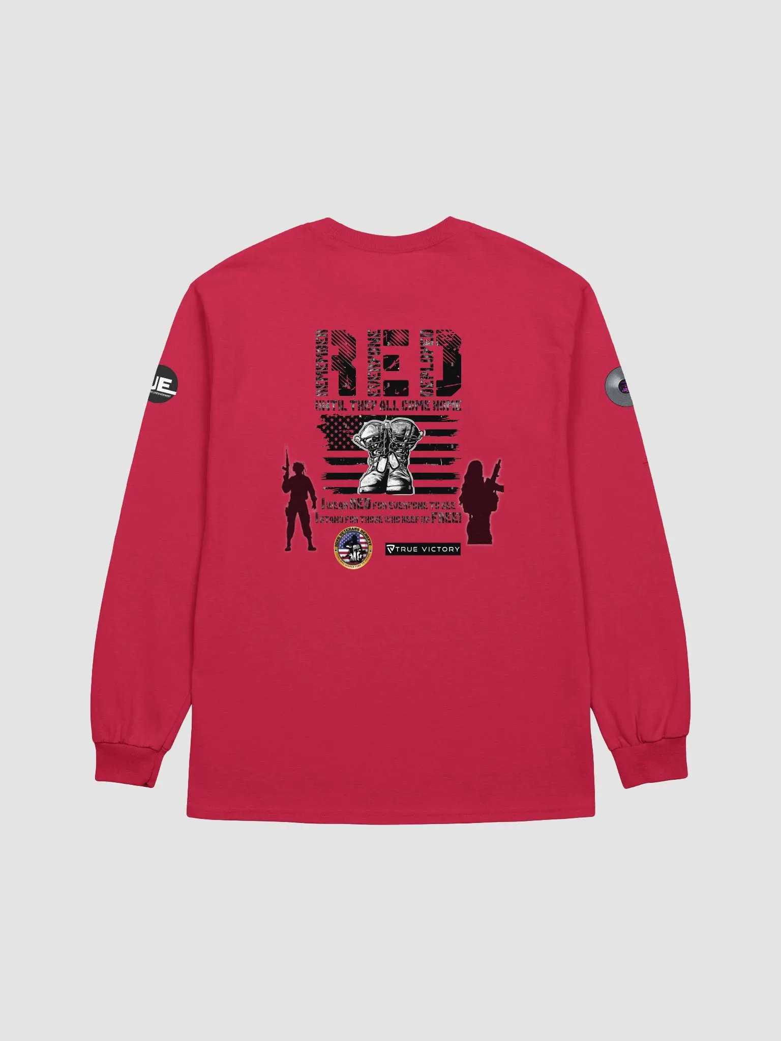 VETAID CONCERT RED-FRIDAY LONG SLEEVE product image (2)