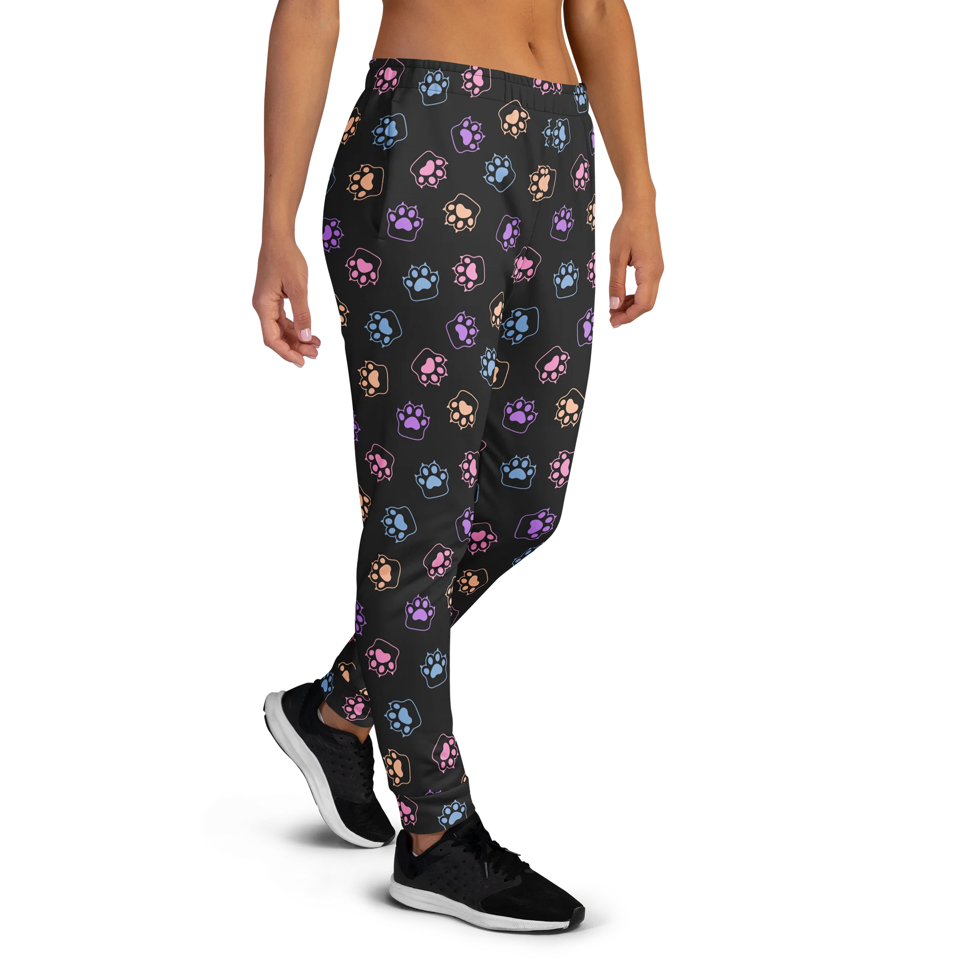 Colorful Paws Women’s Joggers for Active Wear product image (4)