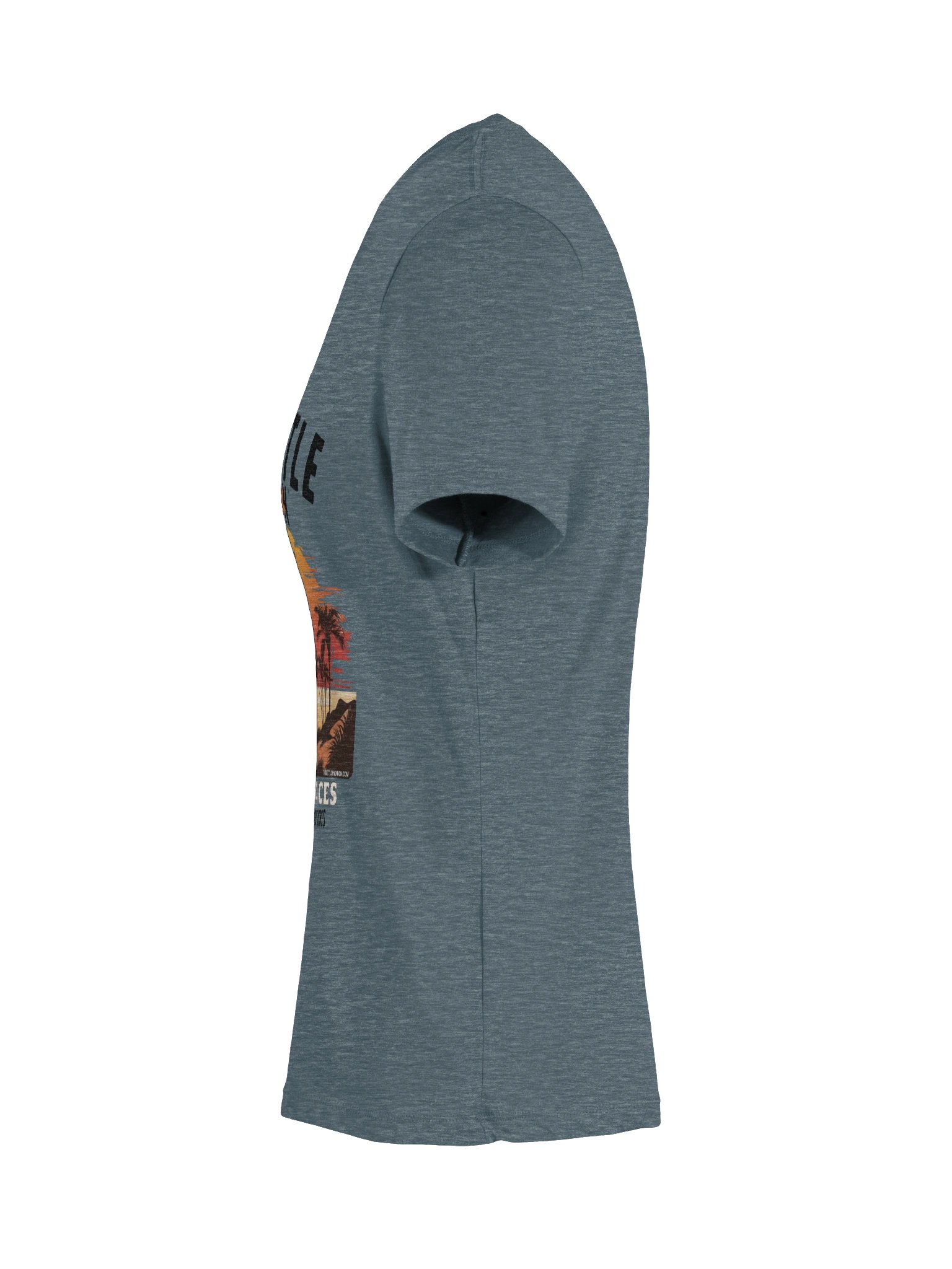 Throttle & Iron “Going Places” Women’s V-Neck Tee (2) Wheel product image (10)