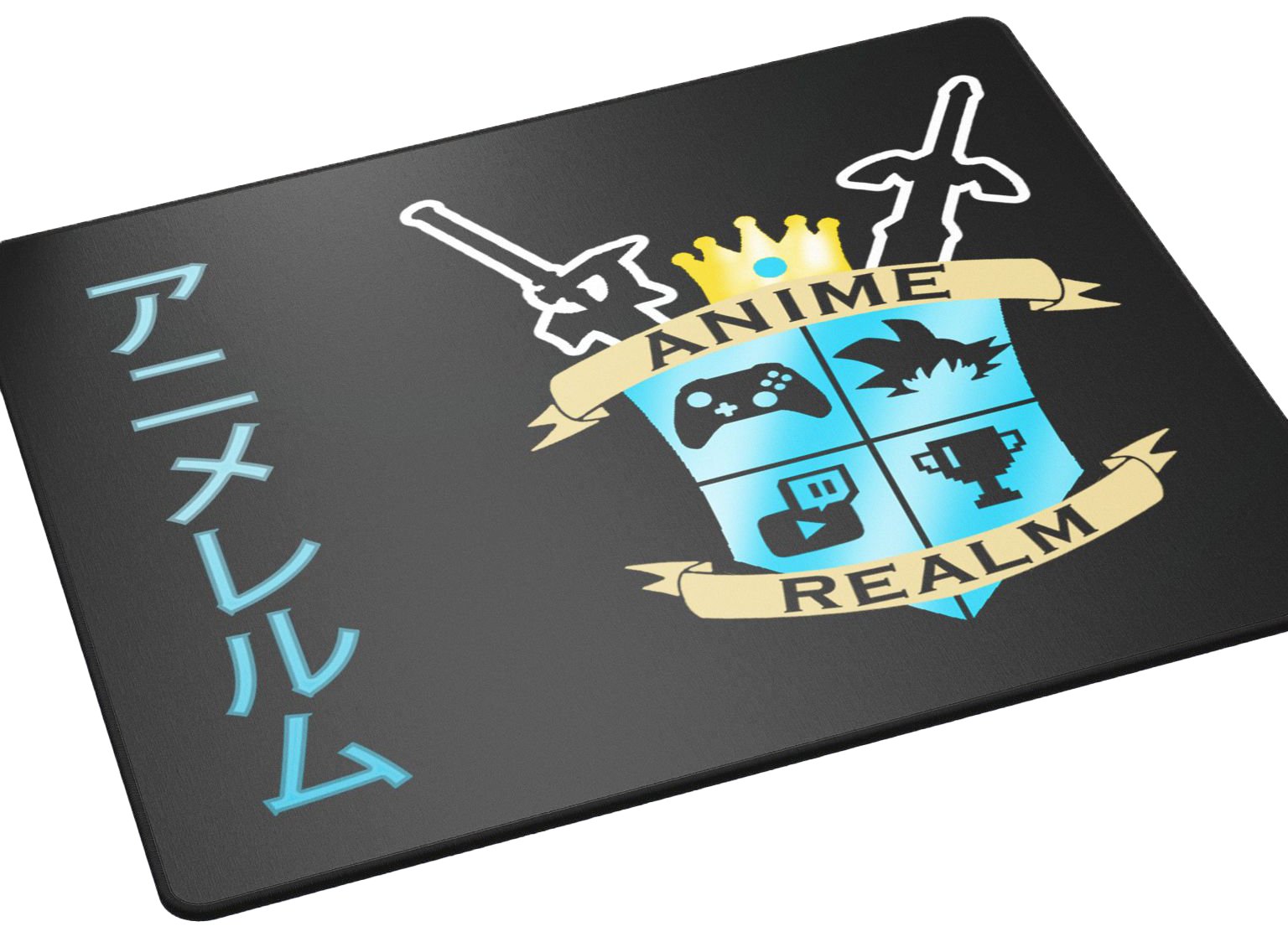 Anime Realm Crest Gaming Mousepad product image (1)