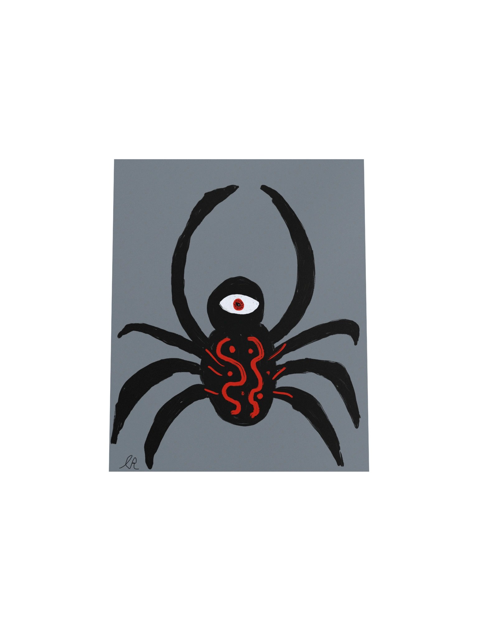 Alien Arachnid Matte Poster product image (16)