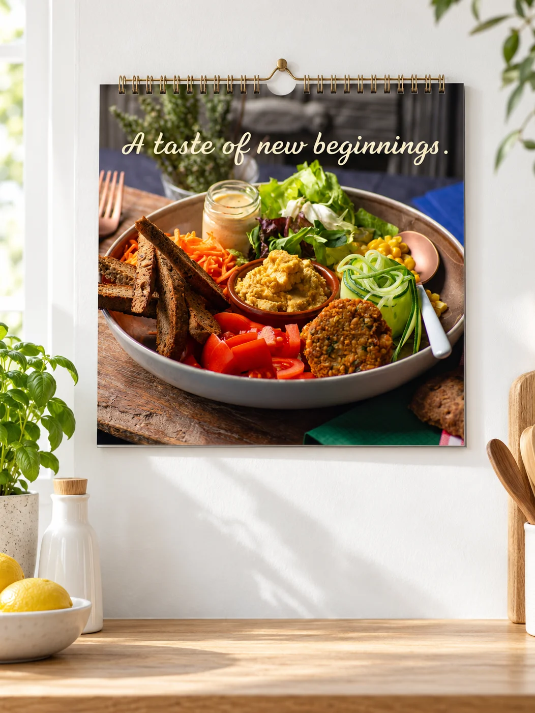A Taste of New Beginnings — 2027 Food Photography Wall Calendar product image (1)