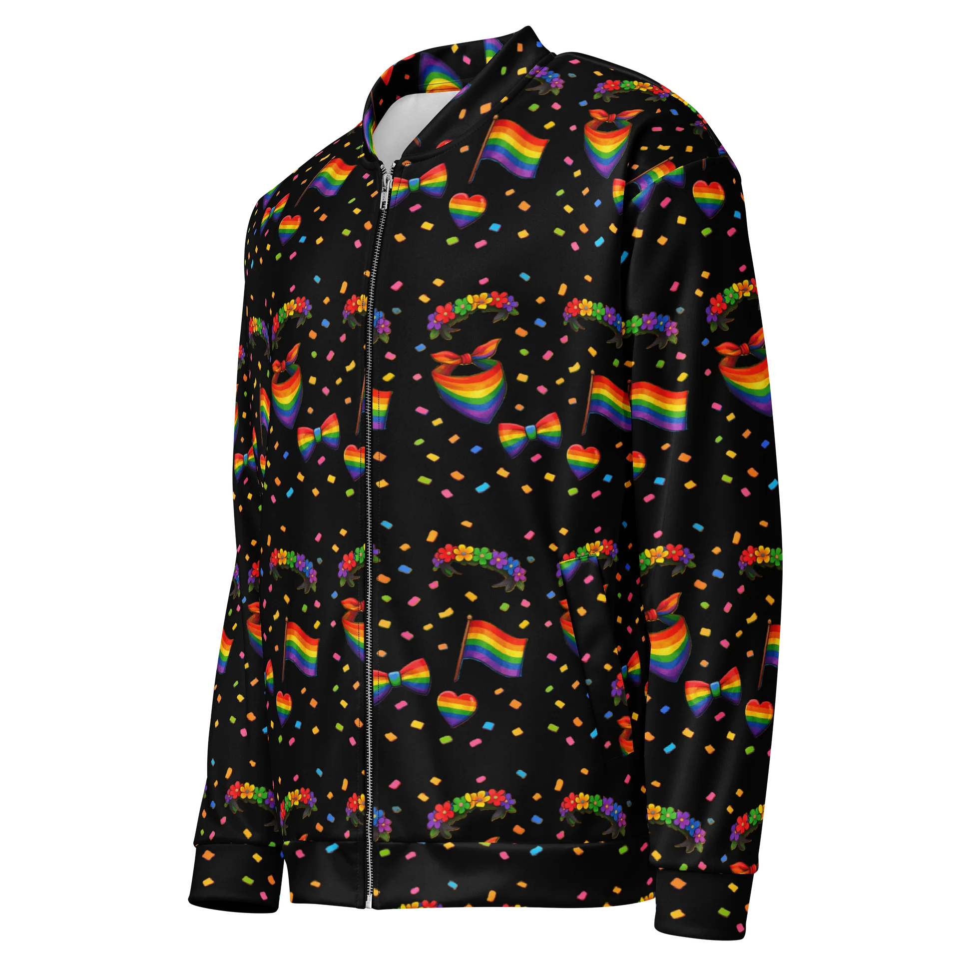 cat brigade pride 2 All-Over Bomber Jacket product image (3)