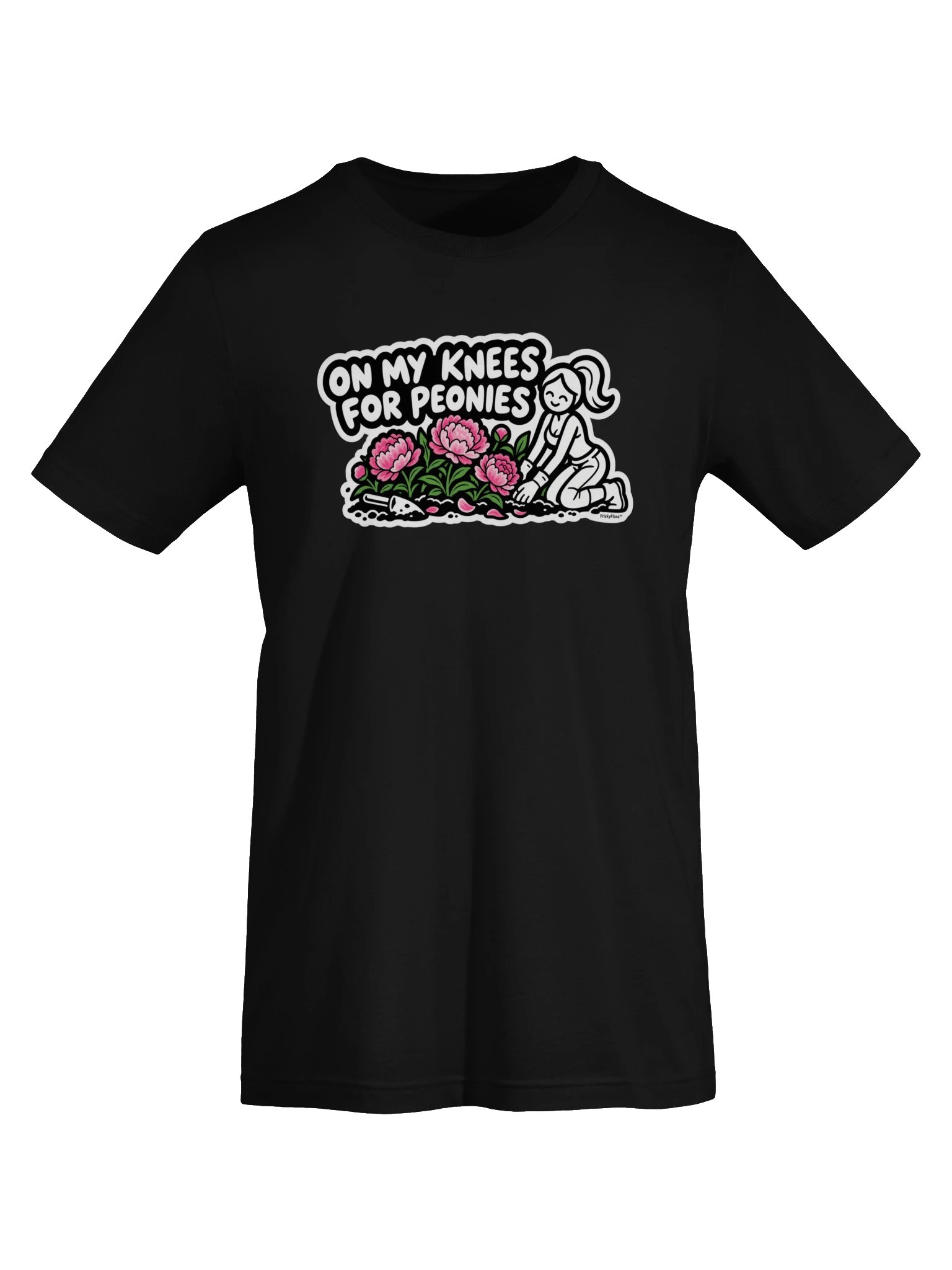 On My Knees for Peonies Supersoft Tee product image (37)
