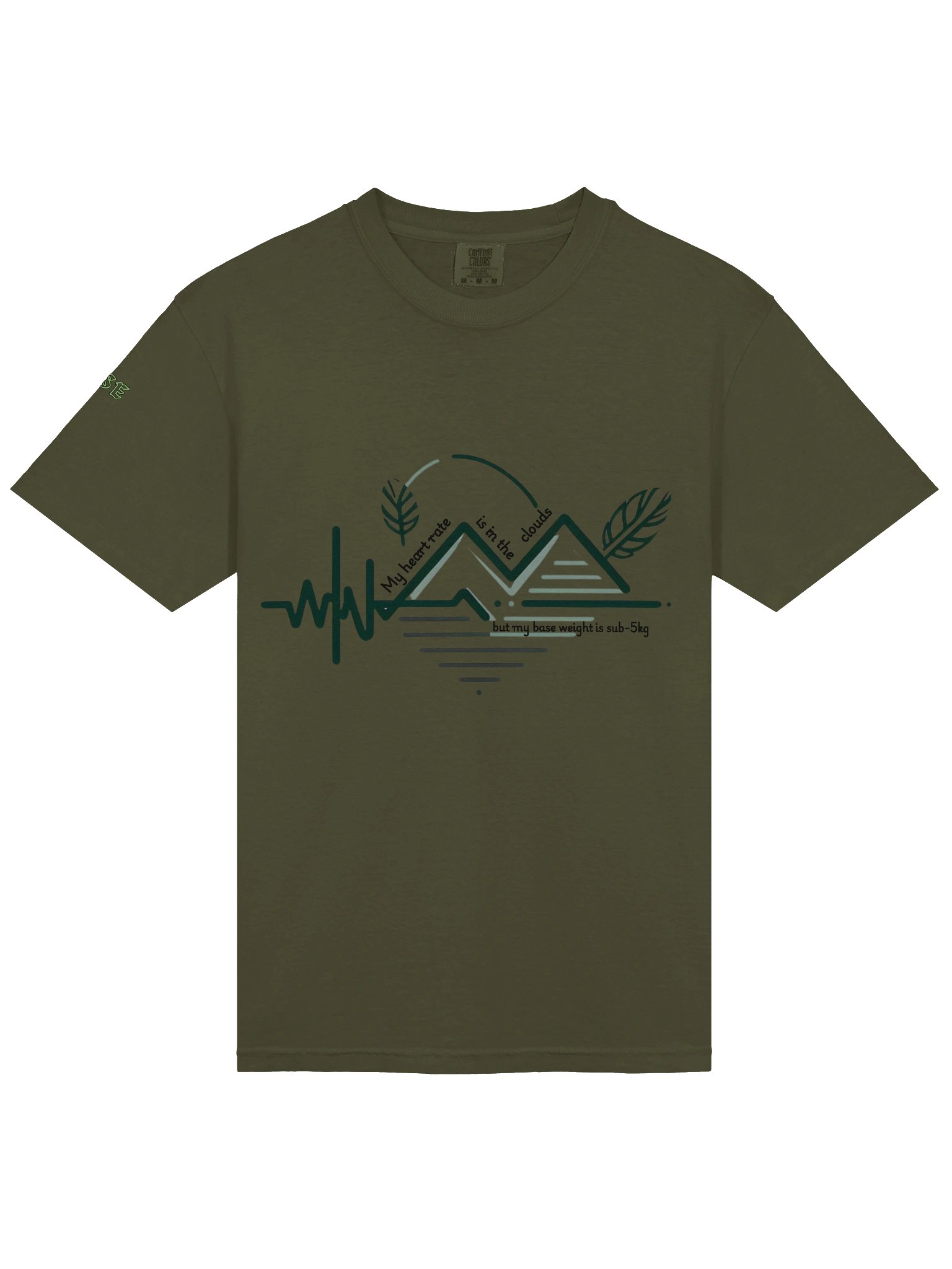 Ultralight Hiking T-Shirt - Base Weight Nerd - Wanderer Geschenk product image (22)