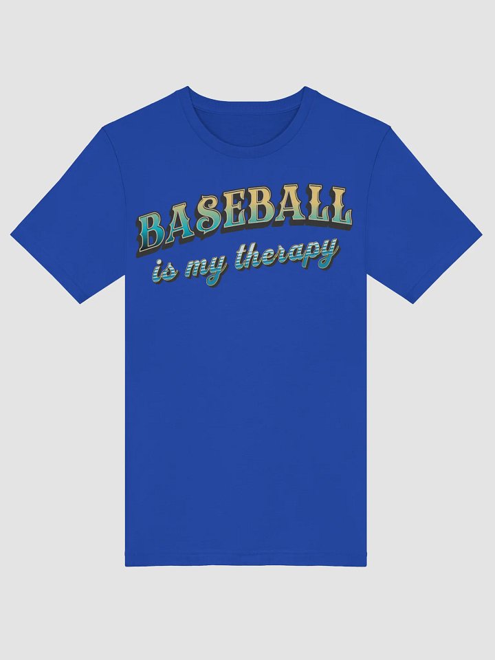 Baseball Is My Therapy Vibes T-Shirt product image (1)
