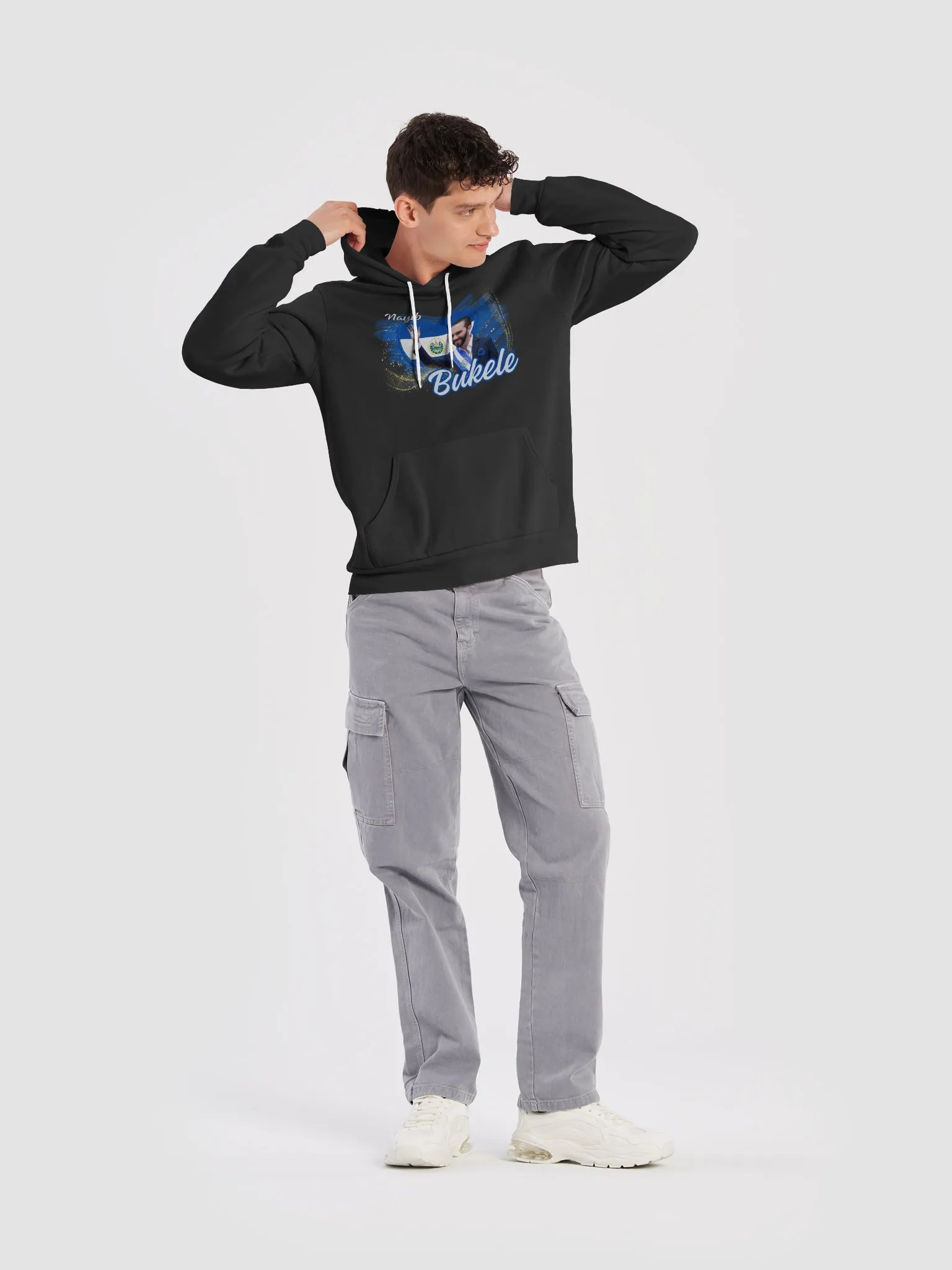 El Salvador President Nayib Bukele Supersoft Hoodie product image (10)