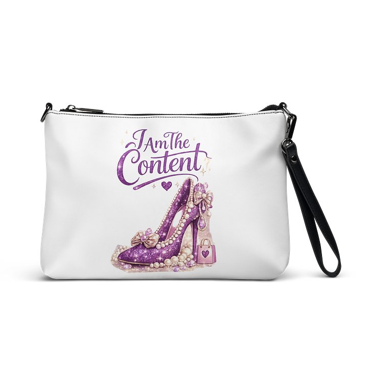 I Am The Content Glitter Crossbody product image (1)