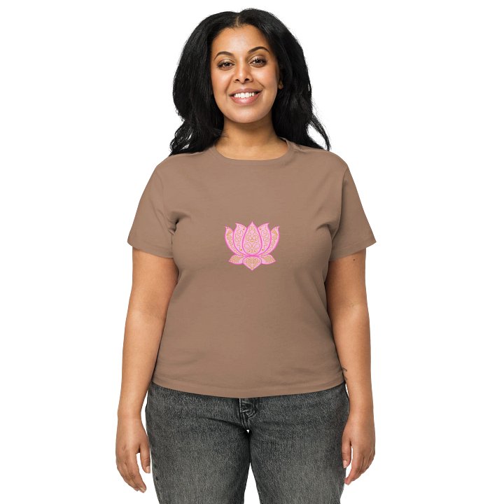 Lotus Eye Women's High-Waisted Tee product image (1)