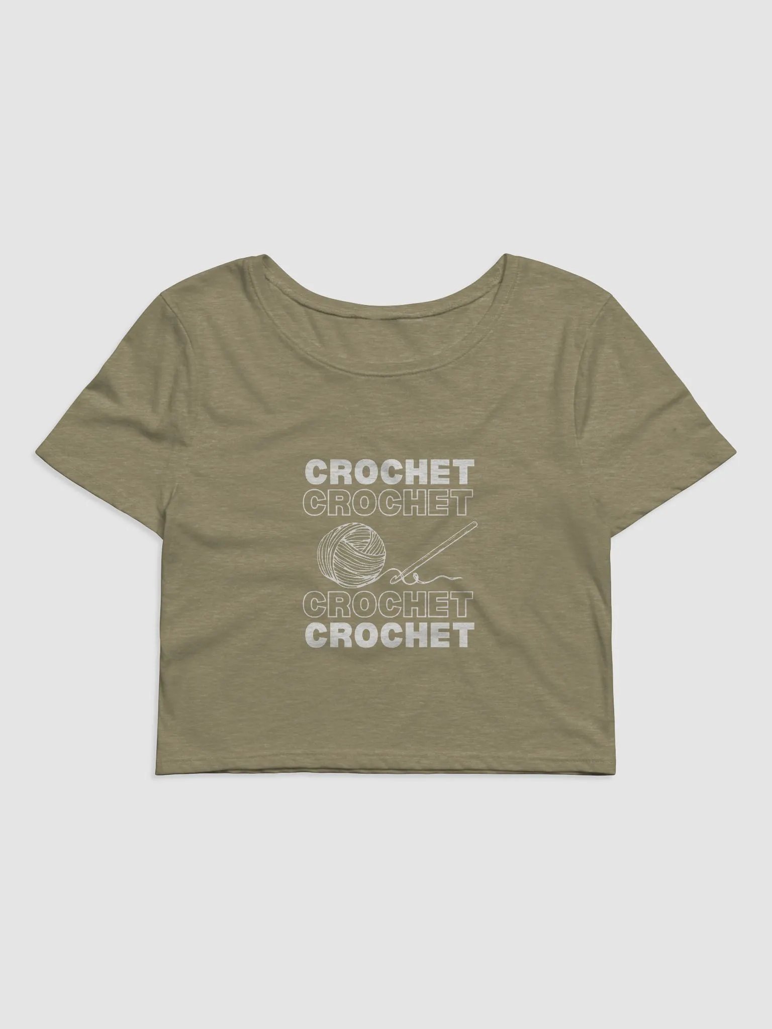 Crochet Crop Tee product image (1)