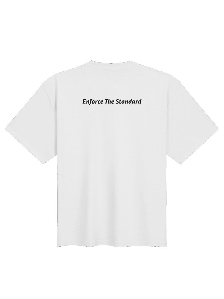 Enforce The Standard — Middleweight Oversized Tee product image (2)