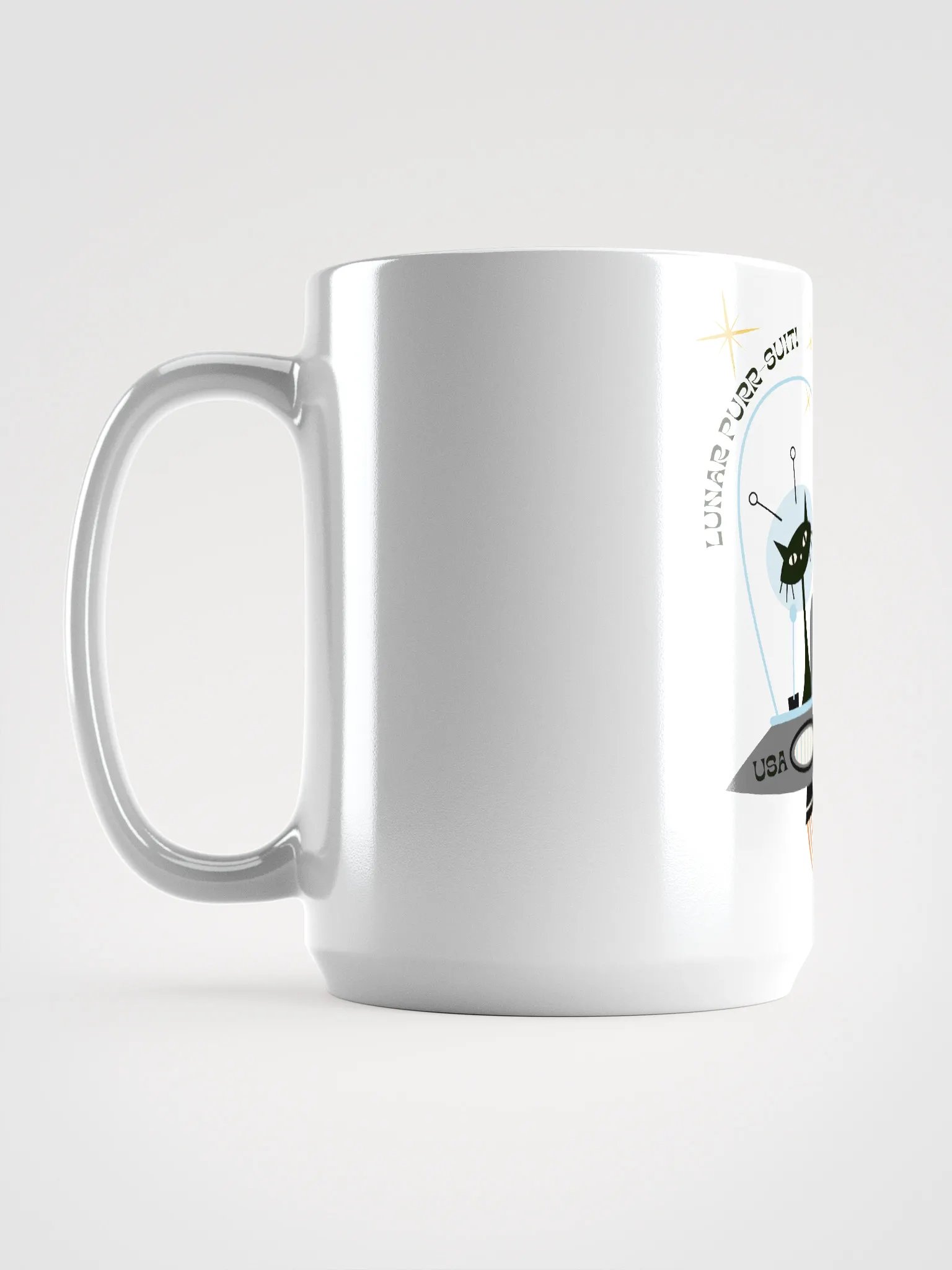 Space Cat Rocket Mug product image (6)