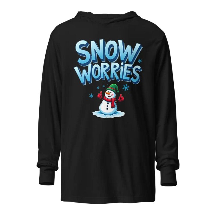 Snow Worries Thumbs-Up Hoodie product image (1)