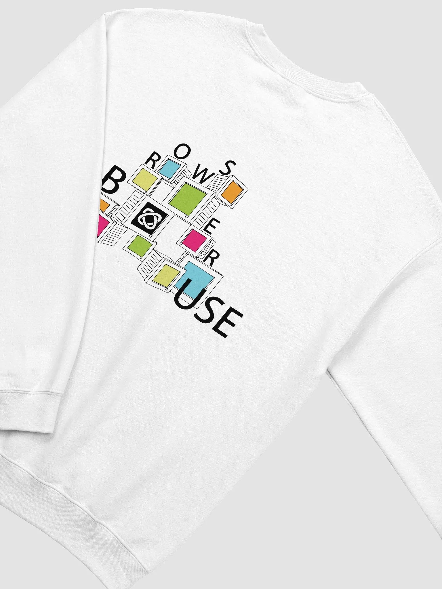 USE CREWNECK SWEATER (WHITE) product image (4)
