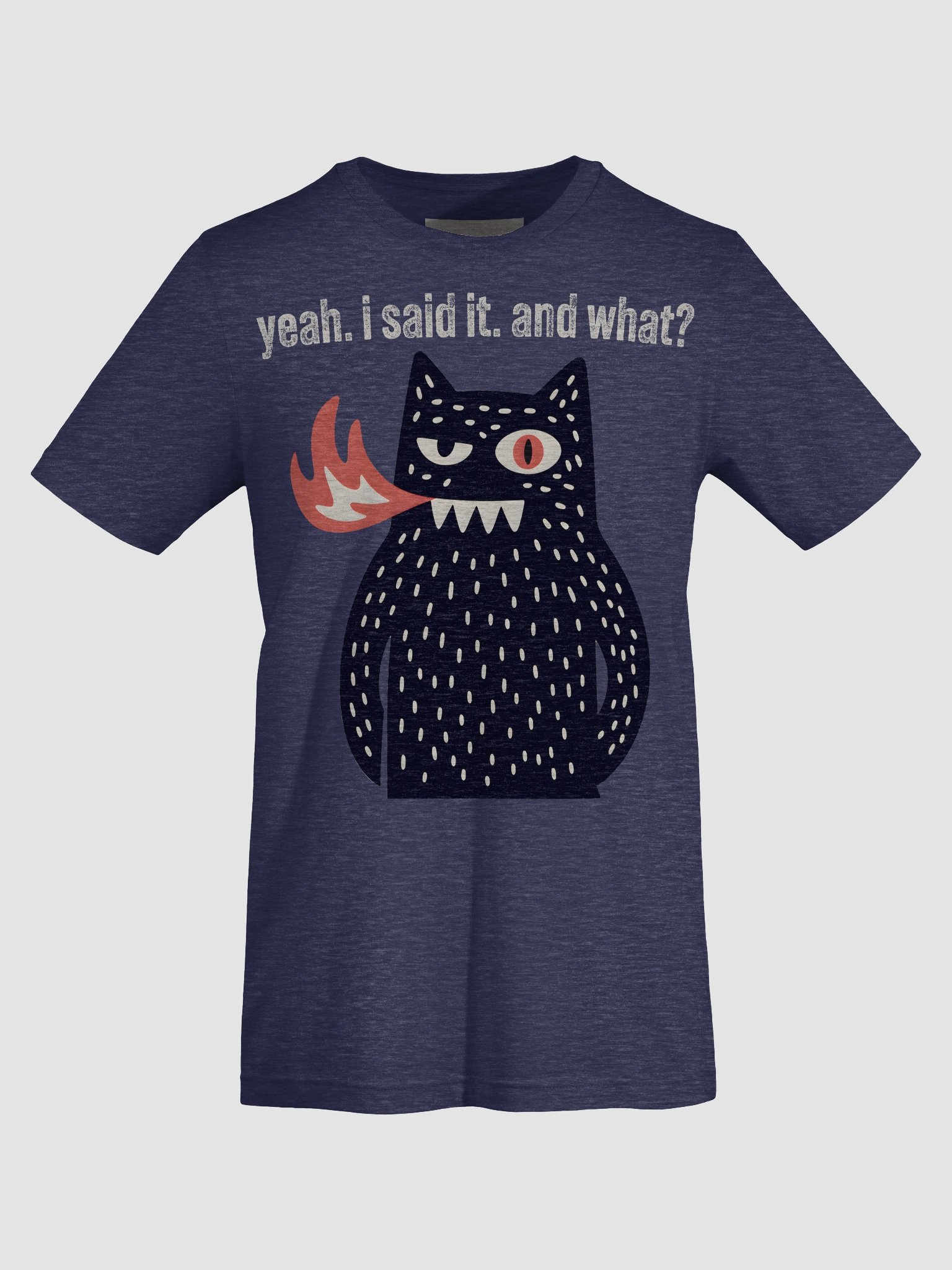 Dark Cat T-Shirt – Unisex Tee - UnkoCon Original T-Shirt product image (9)