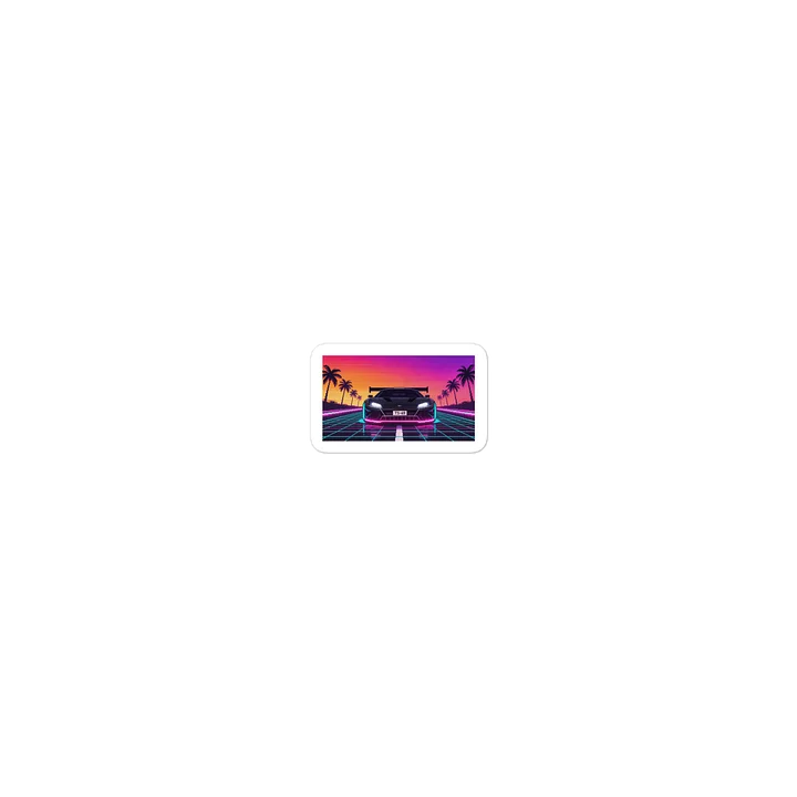 TS-69 Sunset | Retro Pixel Art | Sticker product image (1)
