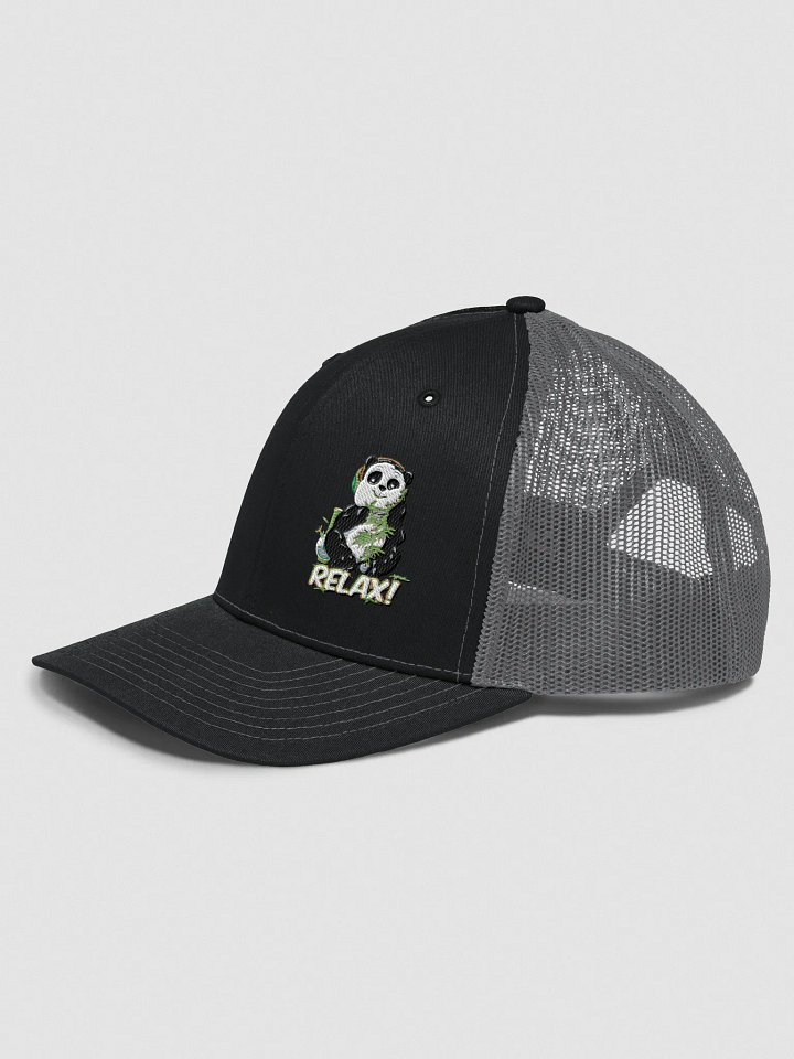 Relax Panda Trucker Hat product image (6)