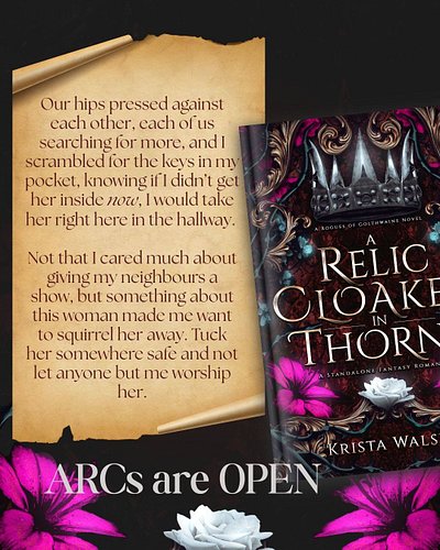 🚨🚨ARC READERS WANTED🚨🚨

Review copies are going out in ONE MONTH.

As of this moment, Sy and Ashara are one month away from m...