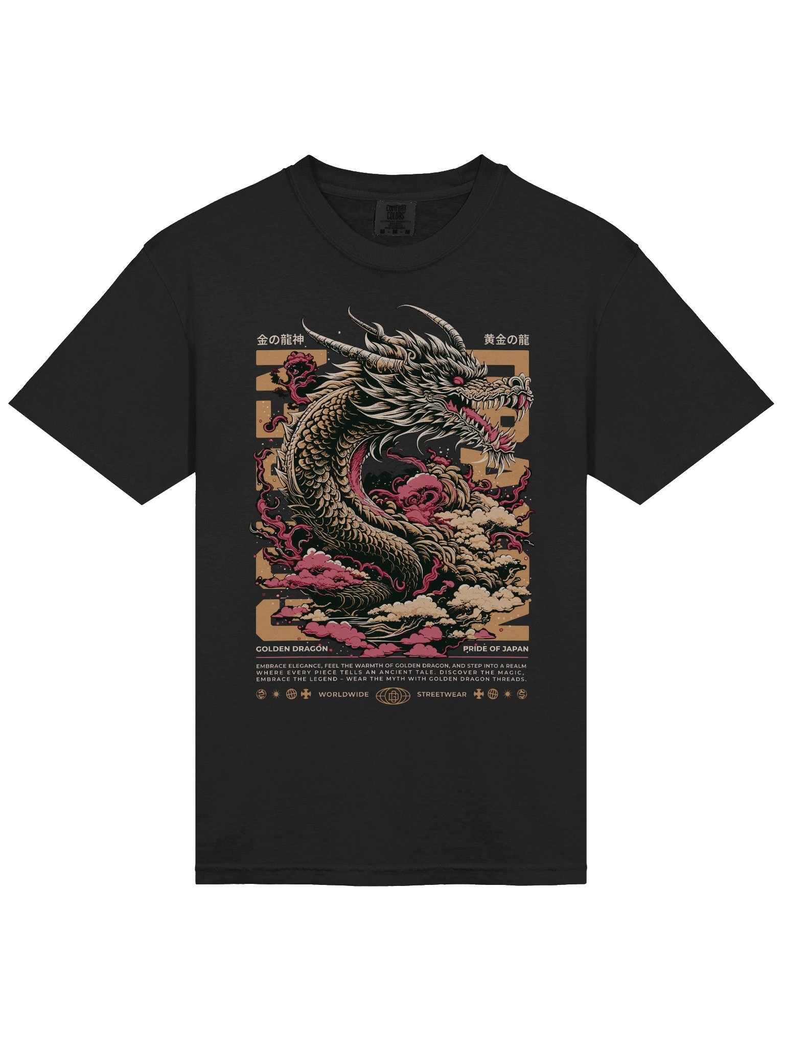 Stylish Golden Dragon Y2K T-Shirt for Trendy Fashion Lovers product image (3)