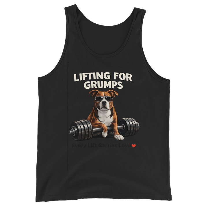 Lifing for Grumps guys tank product image (2)