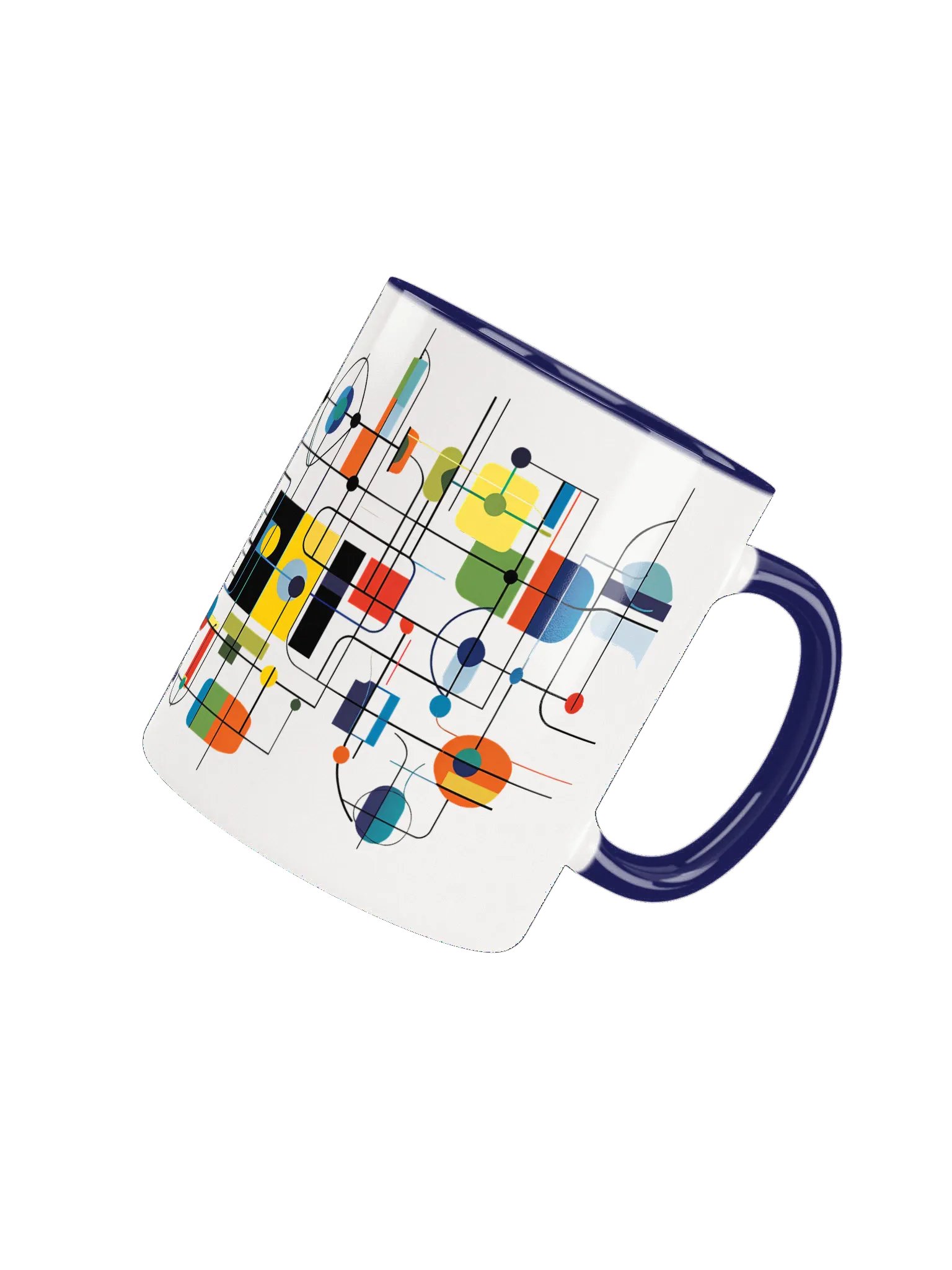 Geometric Harmony Ceramic Mug product image (23)