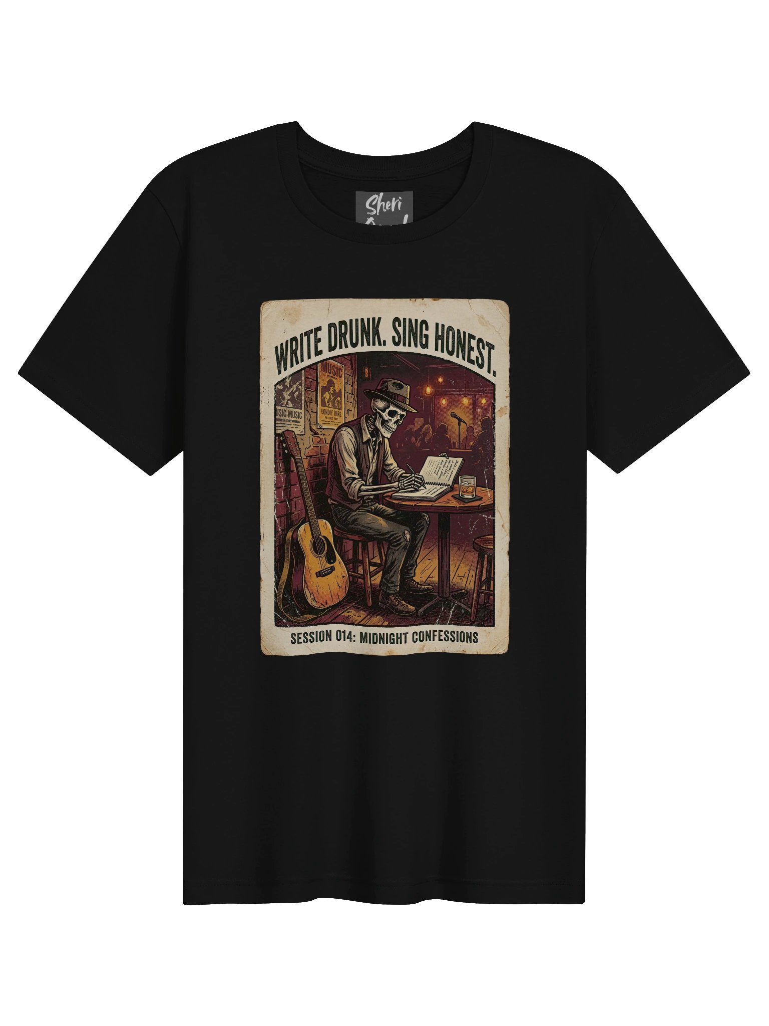 Write Drunk Sing Honest - V1 Tee product image (38)