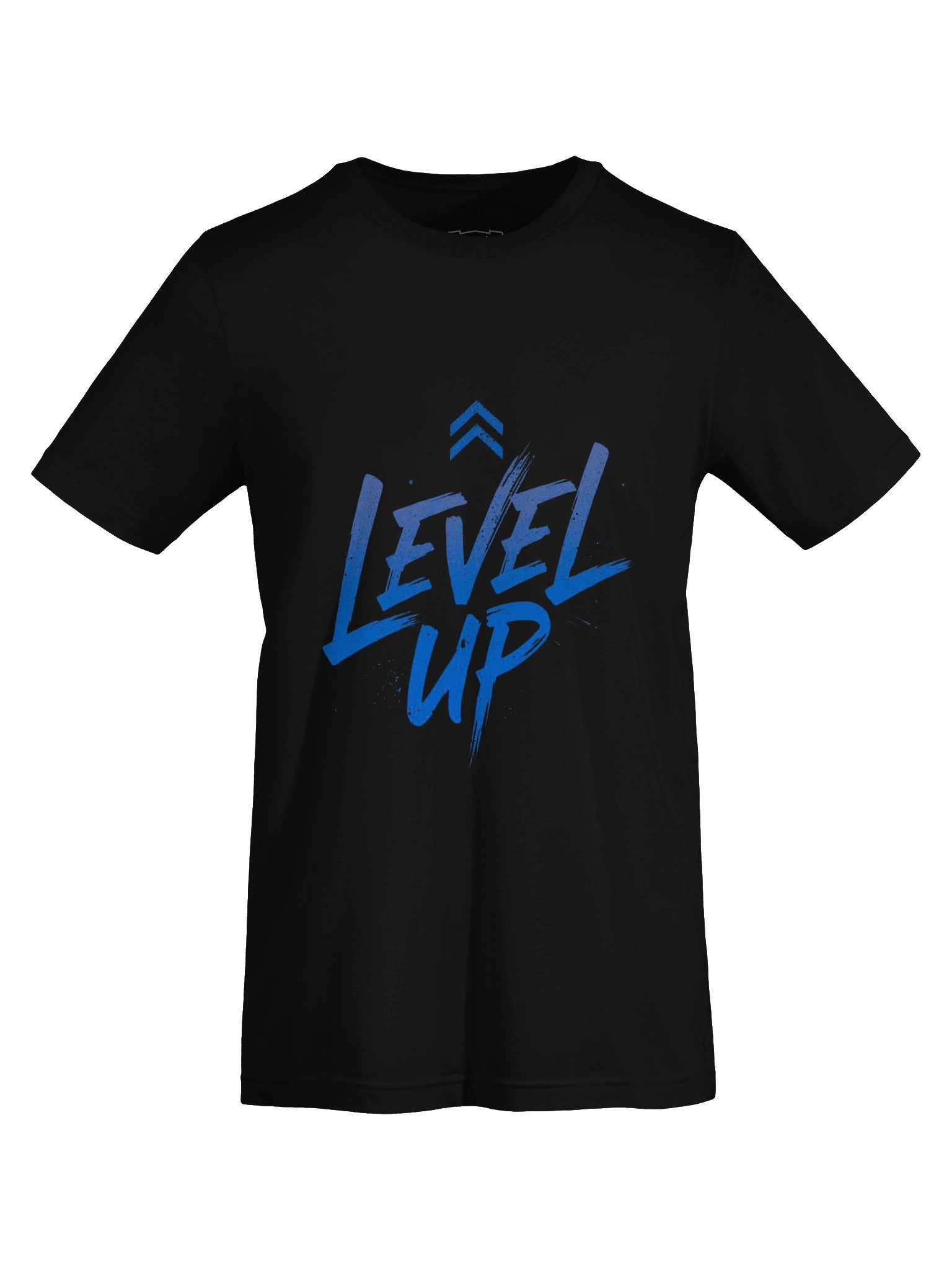 LoKeYb Blue Brushstroke Chevron Tee product image (49)