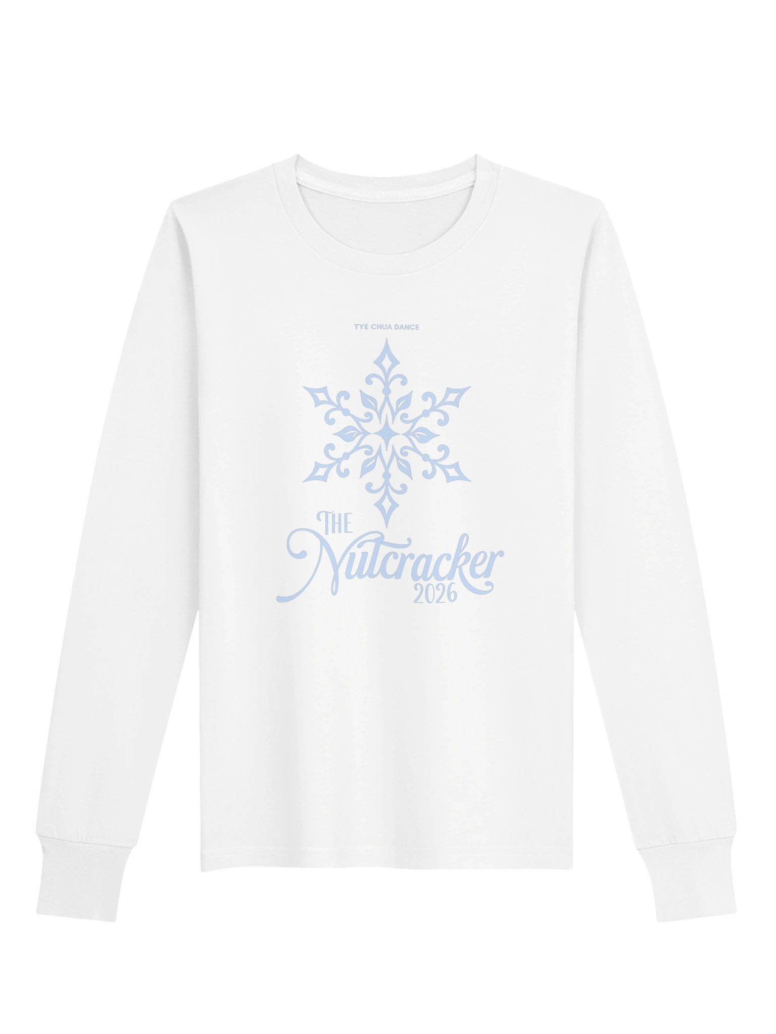 Nutcracker 2026 Snow Kids’ Long Sleeve Tee product image (1)