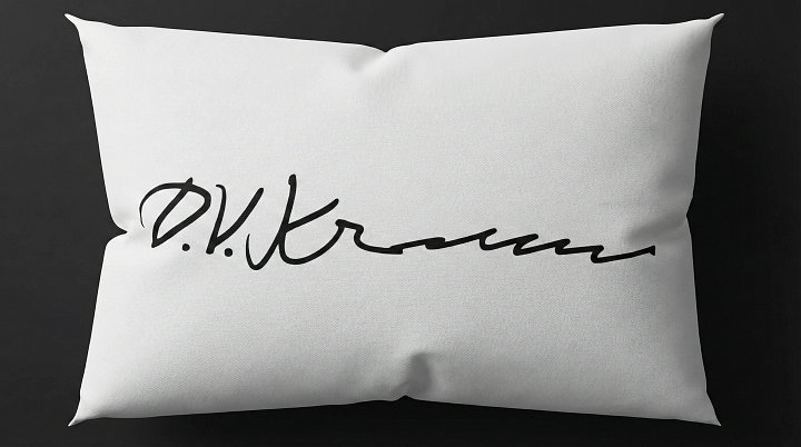 Daniel Vincent Kramer Signature Edition Pillow Case product image (1)