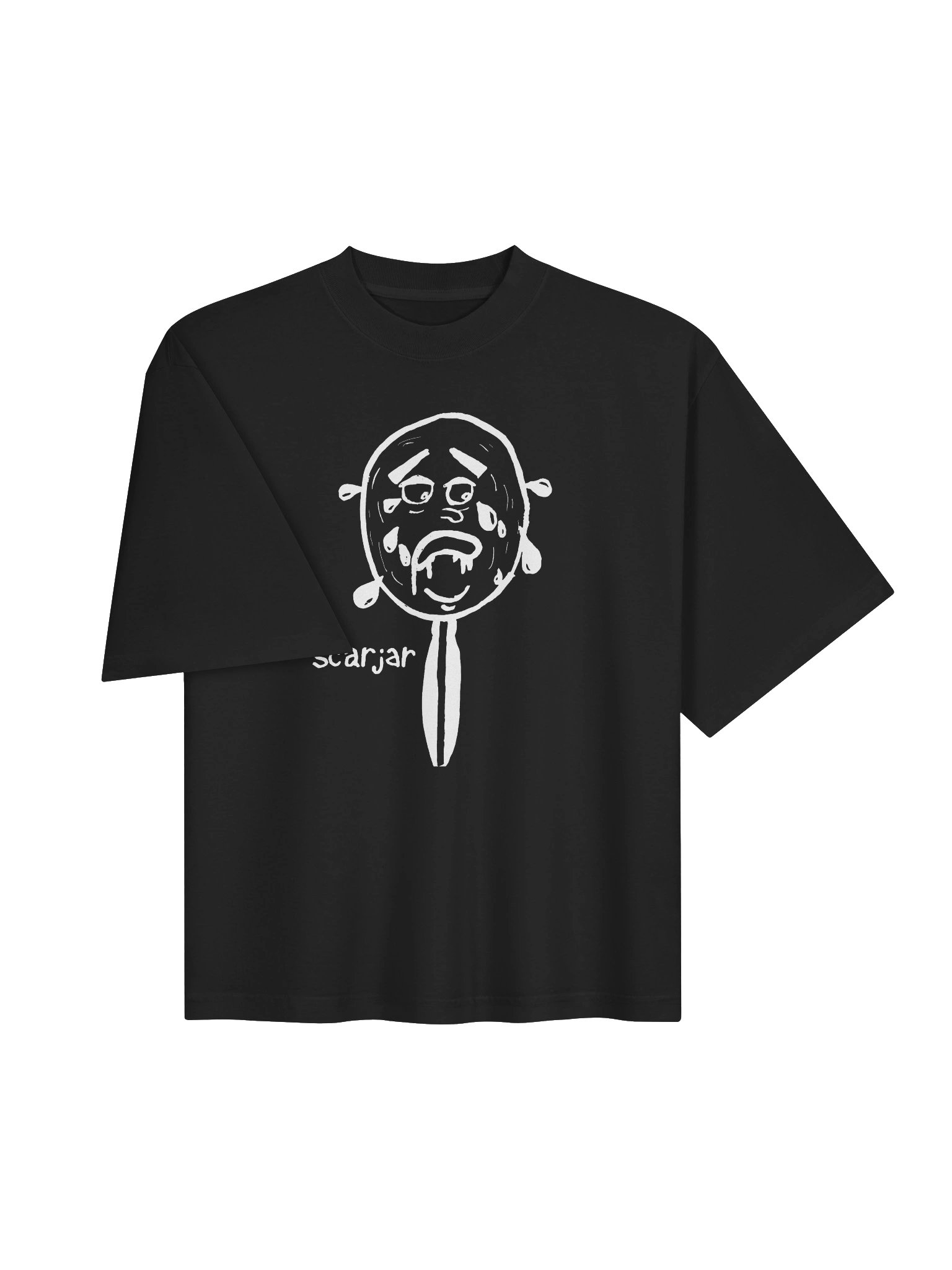 Jared outline tee (black) product image (5)