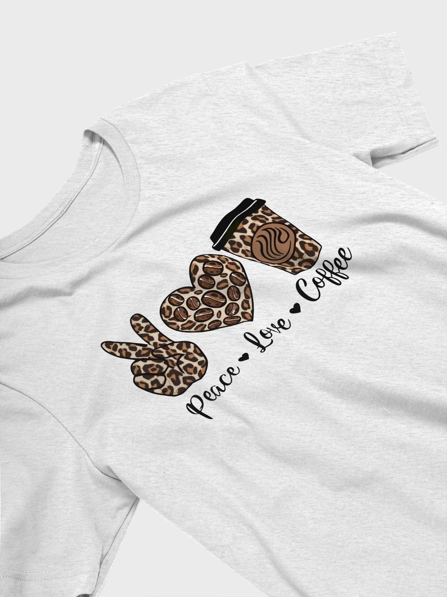 Leopard Love Peace T-Shirt product image (2)