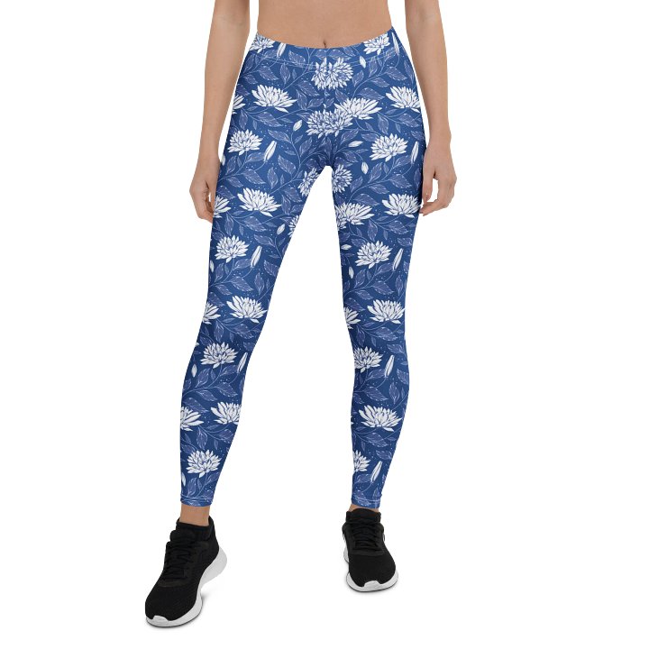 Stylish Floral Print Leggings for Everyday Wear and Comfort product image (1)