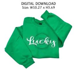 Lucky Embroidery & Rhinestone Design product image (3)
