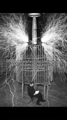 In 1899, Nikola Tesla moved to Colorado Springs to test high-voltage experiments.
He built a massive coil capable of generati...