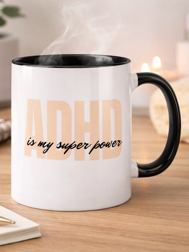 ADHD Is My Superpower Ceramic Mug product image (1)