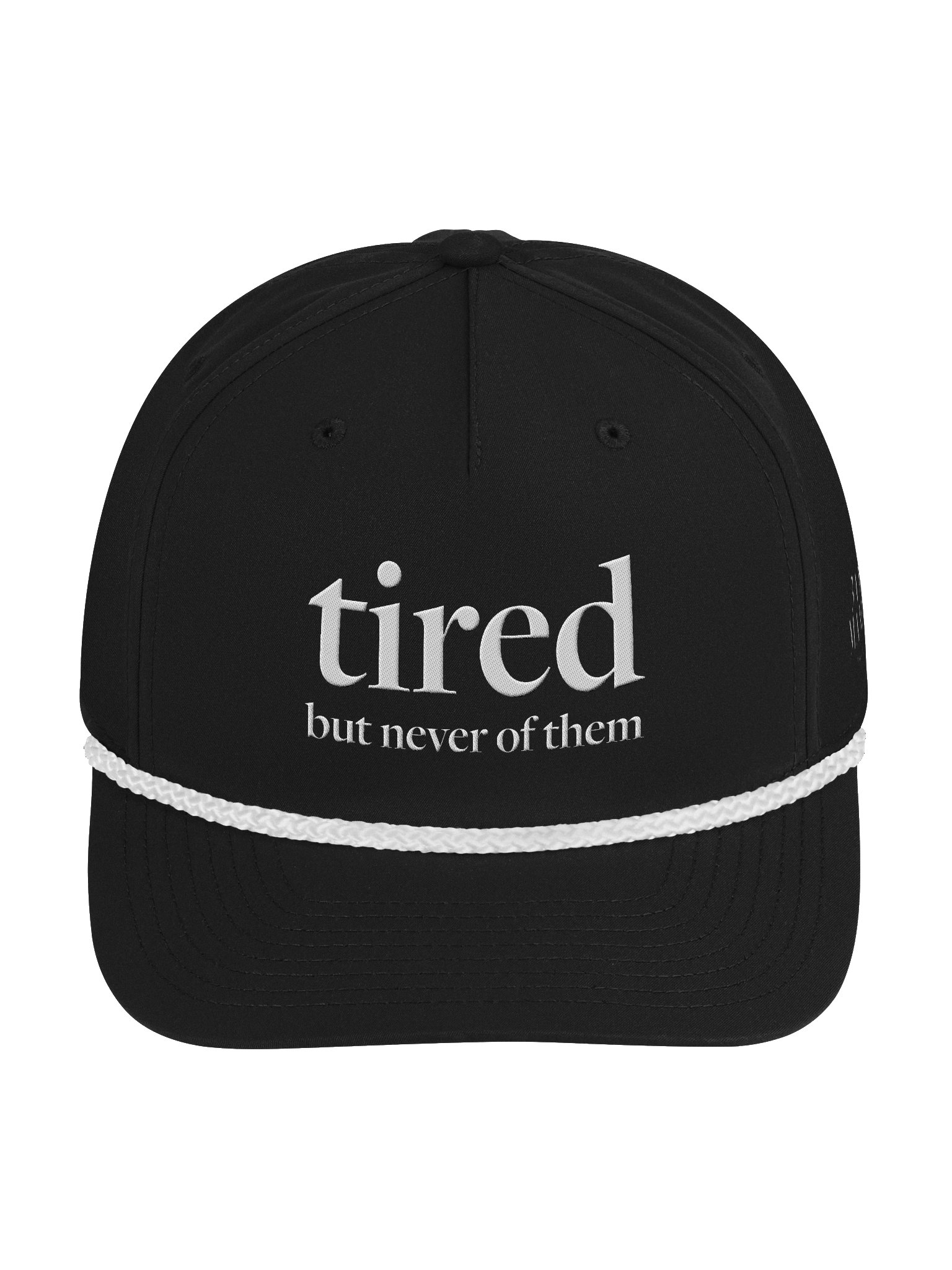 Tired Rope Hat - Black product image (1)
