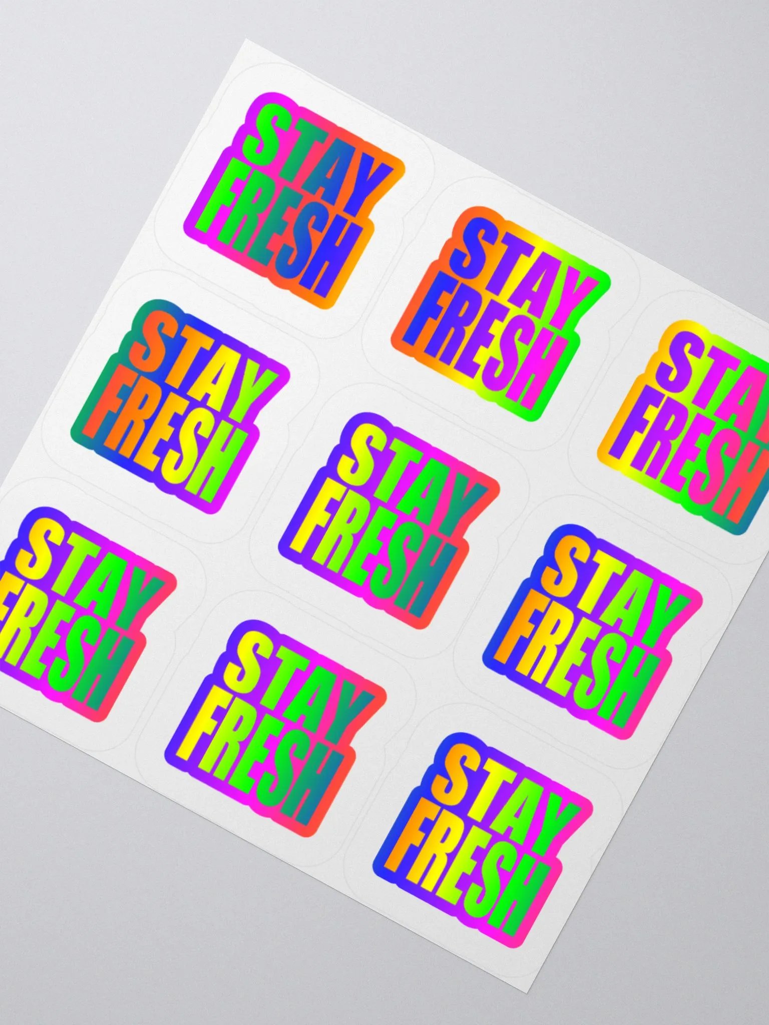 "Stay Fresh" Sticker sheet product image (4)