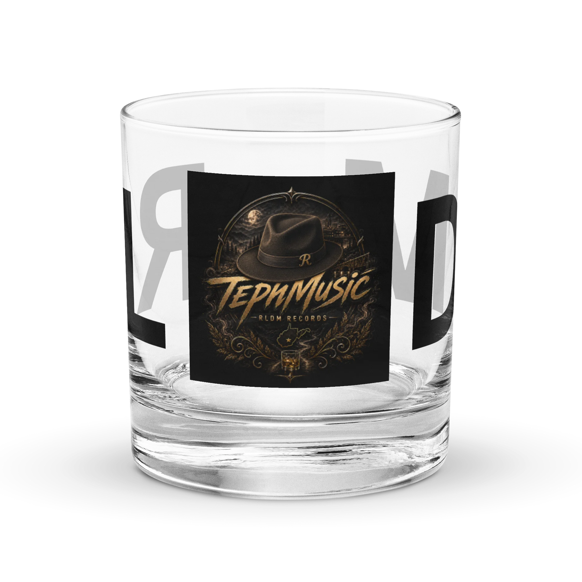 TephMusic x RLDM Fadora Rustic Whisky Glass product image (1)