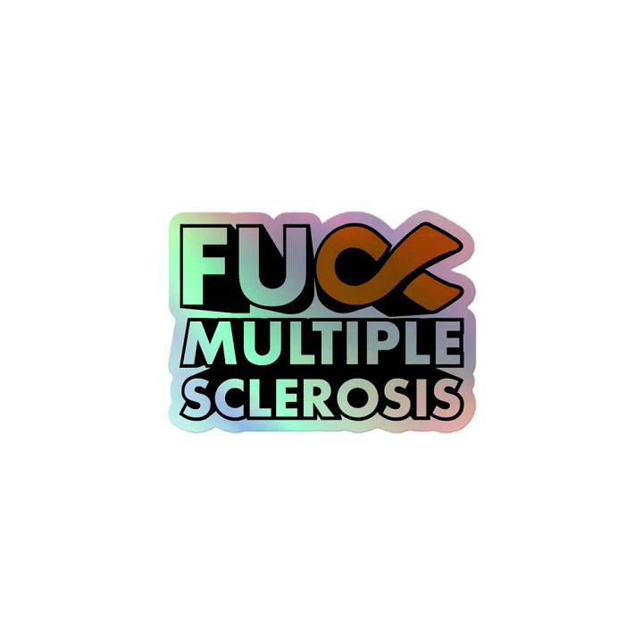 F*** Multiple Sclerosis Charity Sticker 2024 product image (1)