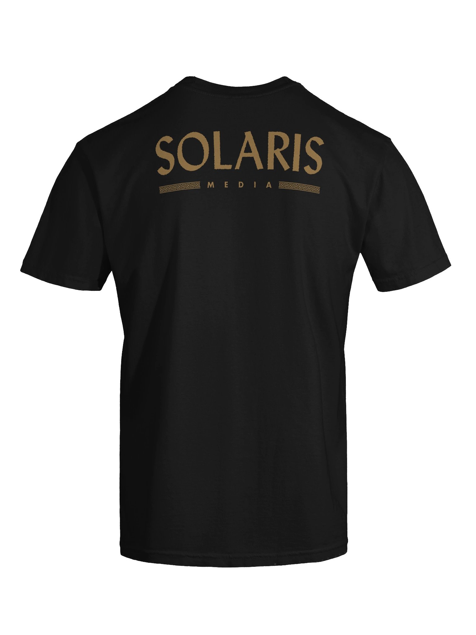 Solaris Logo + Back Print Tee (Dark Variant) product image (6)