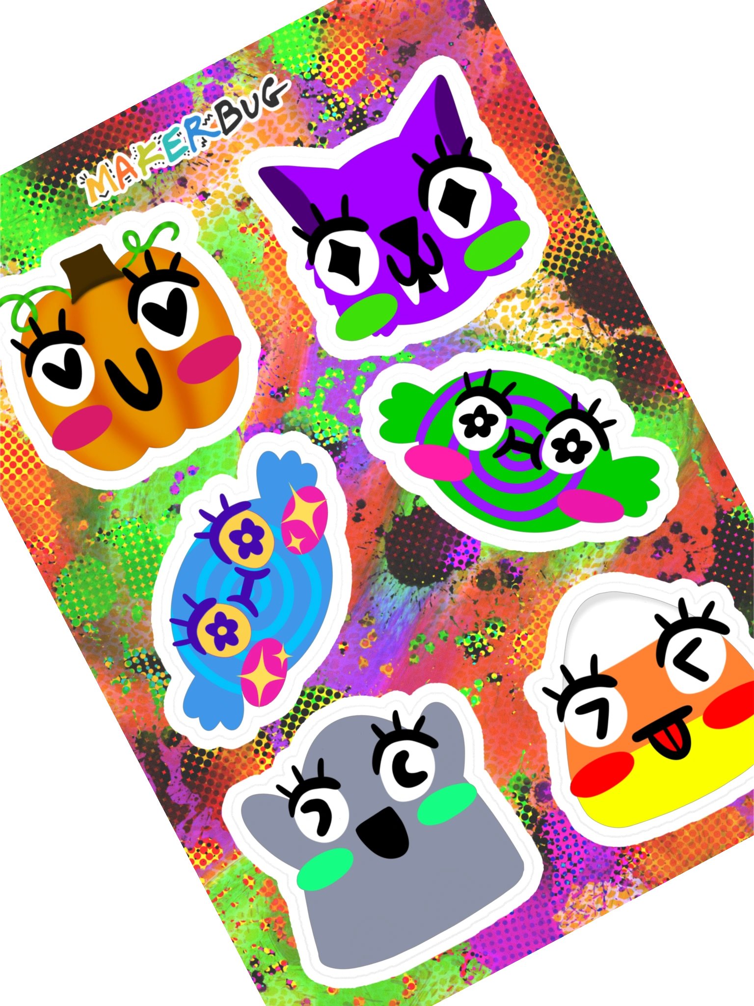 Creepy Cute! Emote Stickers product image (1)