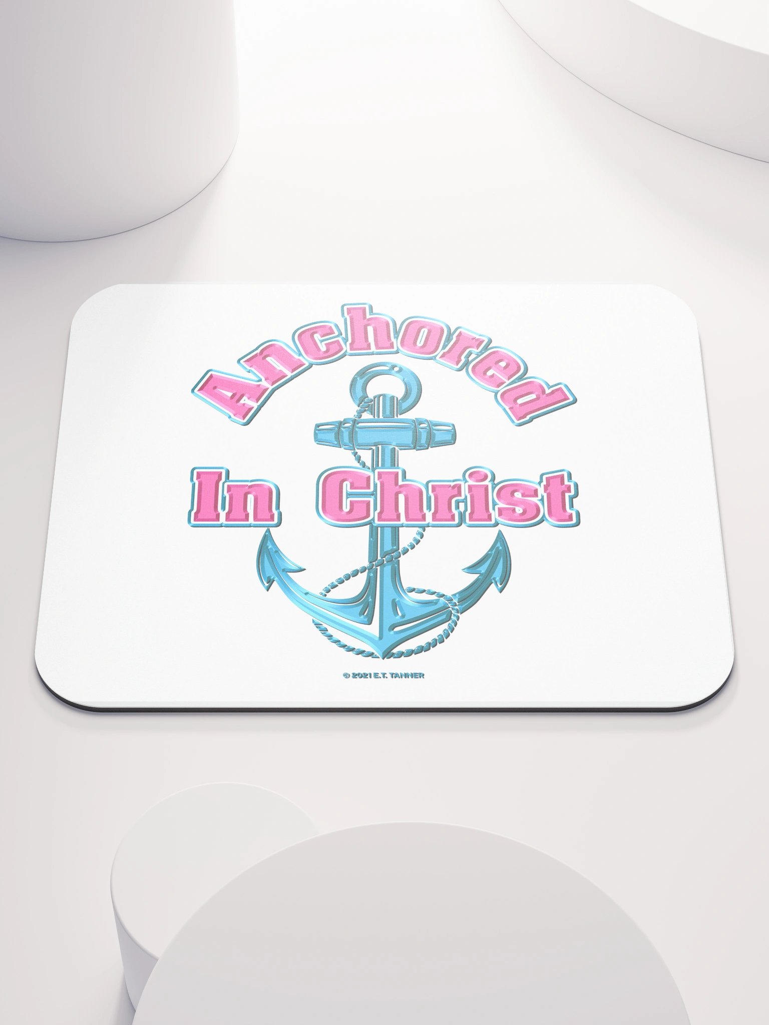 Anchored In Christ V1, Mouse Pad, BV product image (1)