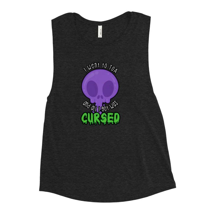 All I Got Was Cursed - Warlock - Women's Style Muscle Tank product image (2)