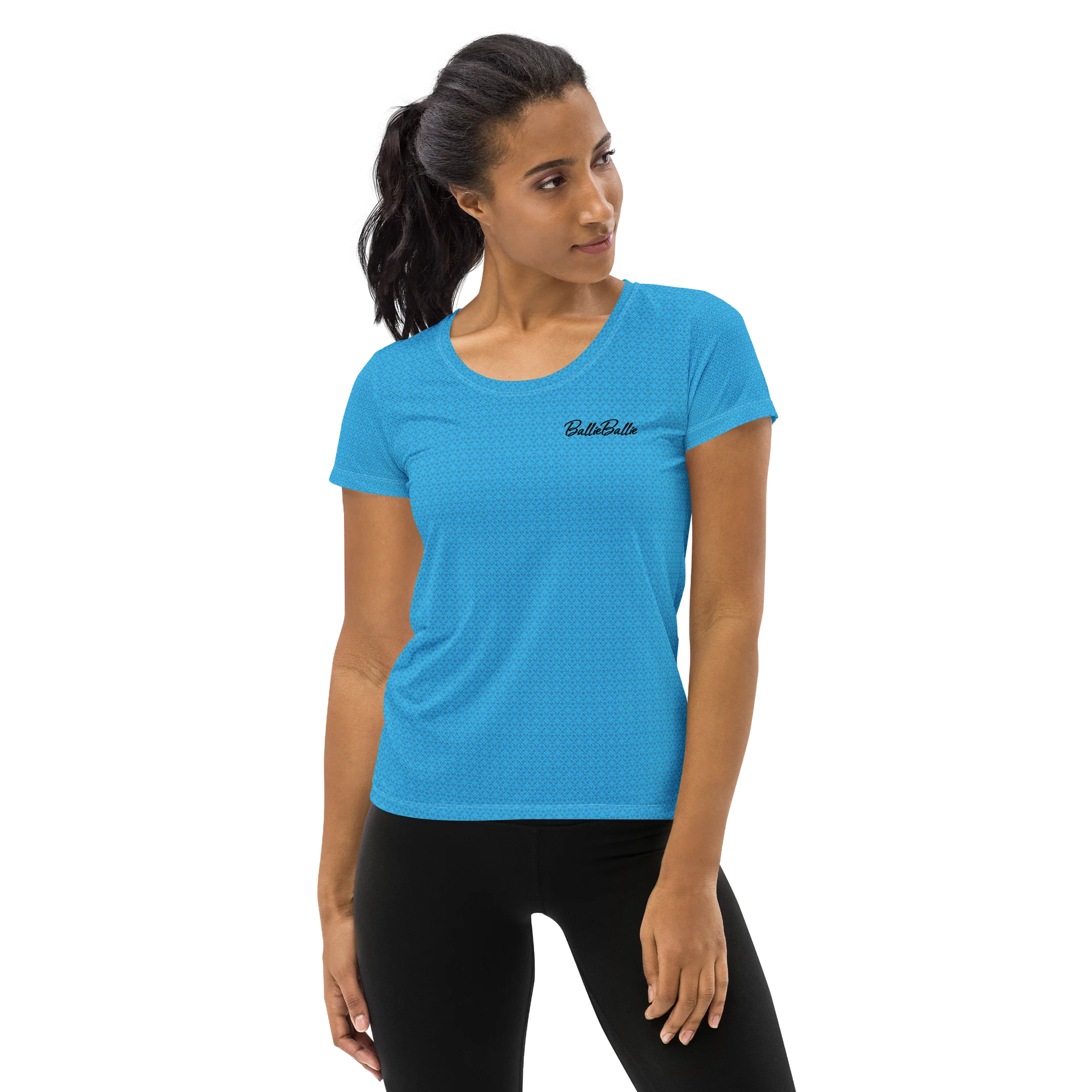 Sportshirt Deep Sky Blue product image (1)