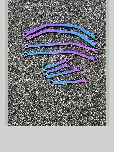 More random anodized things added to the site. D90 links, glad links and some motor mount plates. Link is in bio to buy these!