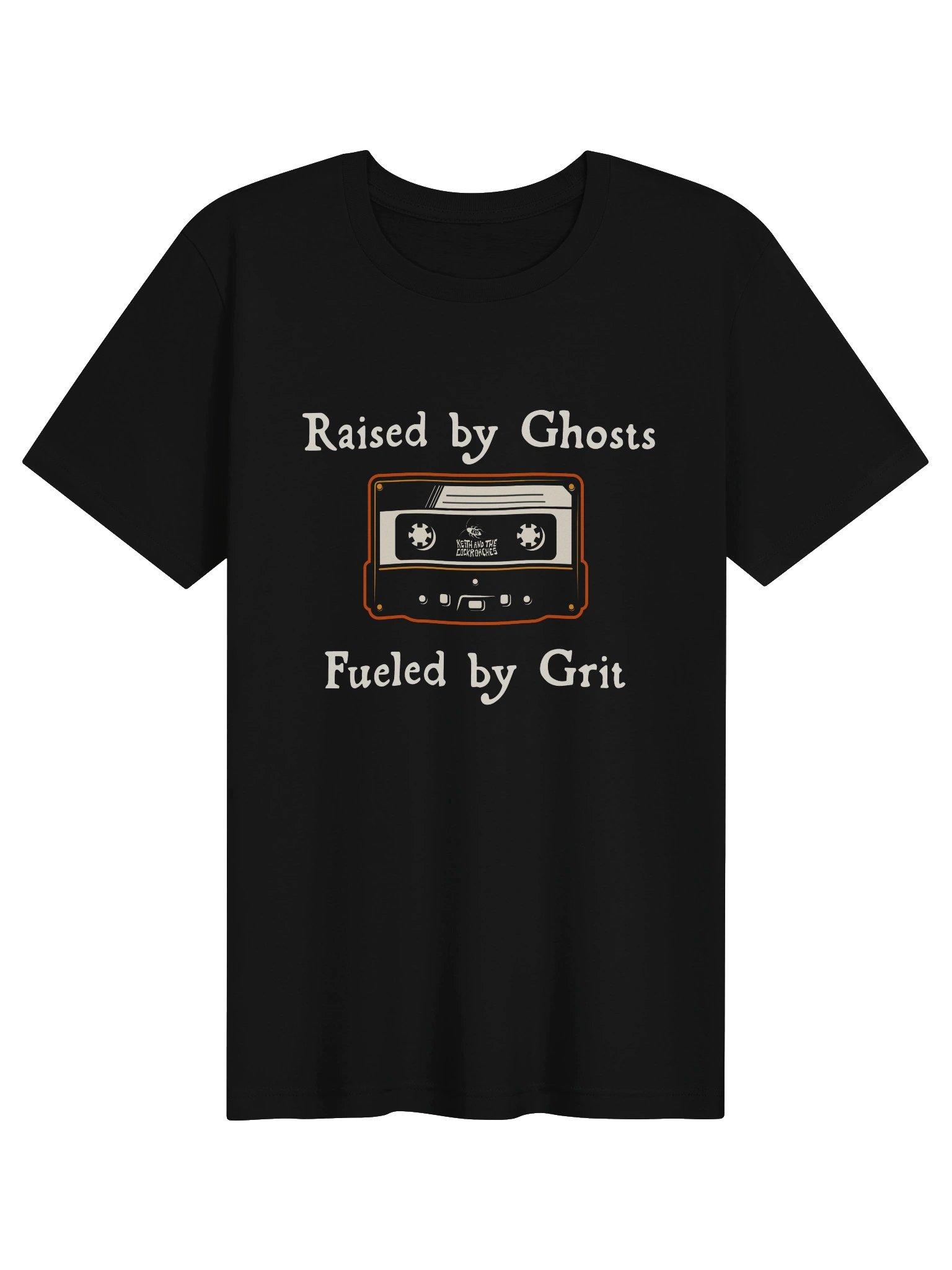 Worn Legend: Raised by Ghosts, Fueled by Grit Tee product image (1)