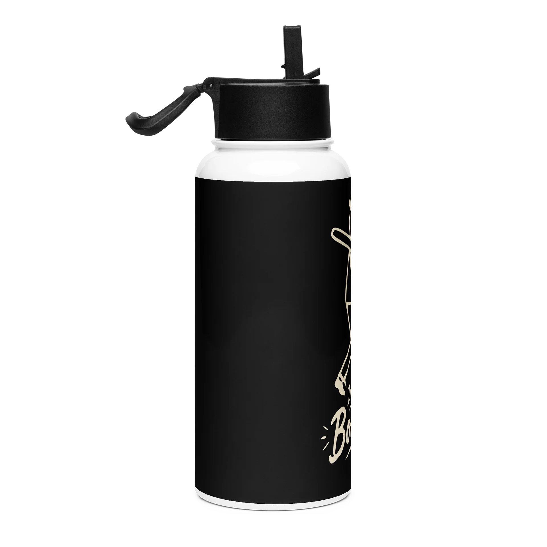 In the Bone Zone Straw Lid Water Bottle product image (4)